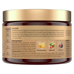 SheaMoisture Intensive Hydration Hair Masque Manuka Honey & Mafura Oil For Dry, Damaged Hair Deep Conditioning Hair Treatment 11.5 oz