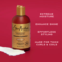 SheaMoisture Hydration Hair Milk Manuka Honey and Mafura Oil for Dry Hair to Hydrate and Style Hair 8 oz