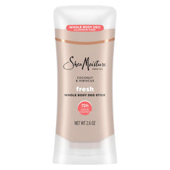 SheaMoisture Whole Body Deodorant Stick 72h Odor Control Fresh Aluminum Free 2.6 oz