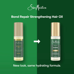 SheaMoisture Bonding Oil Amla Oil To Protect,Strengthen And Smooth Hair With Amla-Oil And Fair-Trade Shea Butter With 5X Strength-And 24-Hour Frizz & Humidity Control 3.3 Fl Oz,(Pack of 2)