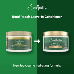 Shea Moisture Bond Repair Leave-In Conditioner Amla Oil Protects Against Damage And Strengthens Hair Bonds With Hydroplex Technology For Less Breakage With Restorative HydroPlex Infusion 11FlOz