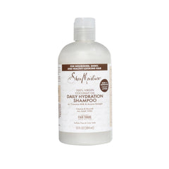SheaMoisture Shampoo, 13 oz, All Hair Types | Daily Hydration | Virgin Coconut Oil | Sulfate-Free | Pack of 2