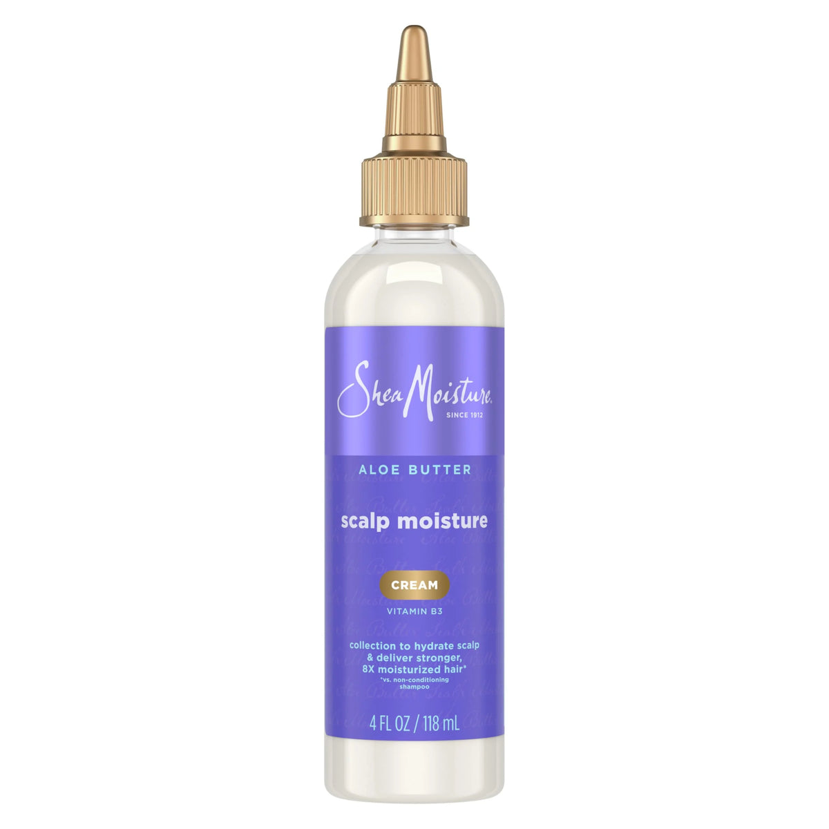 SheaMoisture Hair Cream Aloe Butter & Vitamin B3 With A Boost Of Hydration To Hydrate Scalp + Moisturized Hair 4oz